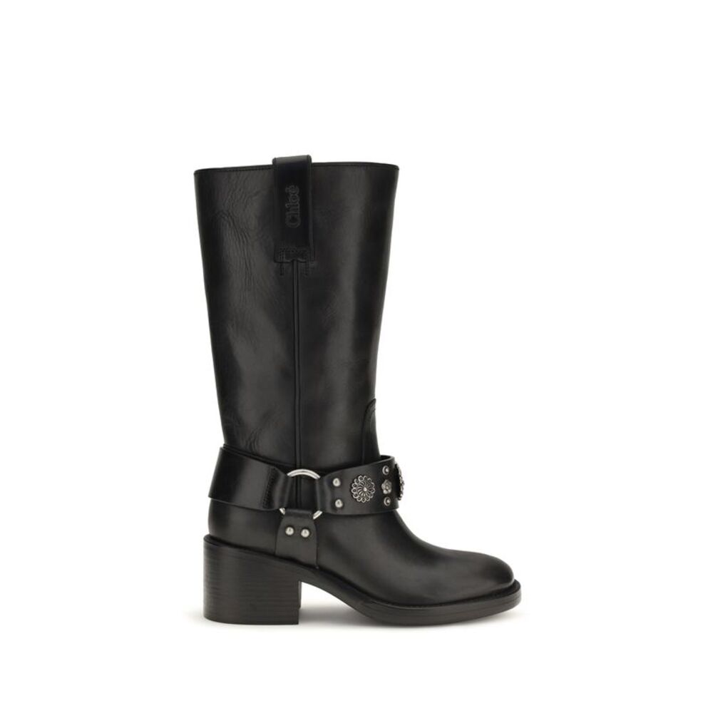 Chloé Women Dakota Buckle Knee-High Boots